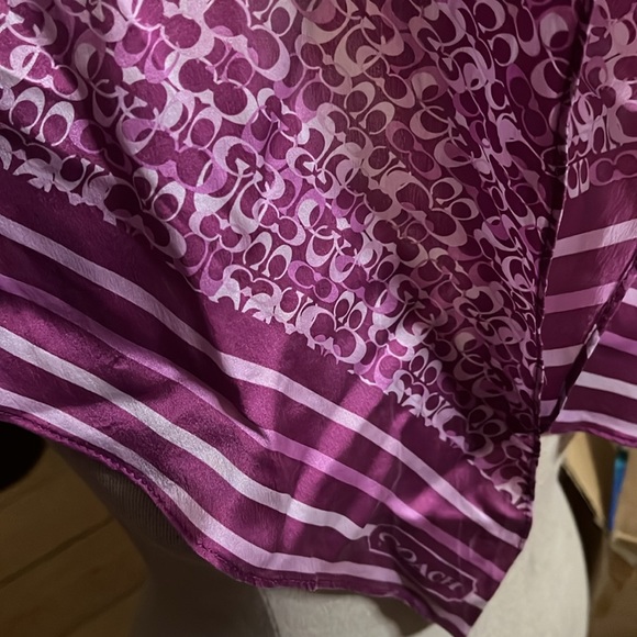 Silk Coach skinny scarf - Picture 2 of 4